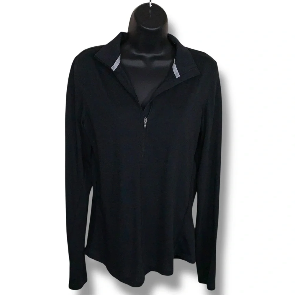 Small Under Armour Black Activewear Jacket Lightweight Stretch Lightweight